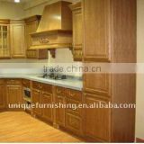 Modern solid wood kitchen cabinet for sale