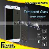 No.1 Trade Assurance ! 0.26mm 9H Anti-Shock Premium Tempered Glass Mobile Screen Guard for Samsung Note 5 OEM ODM Quality Choice