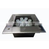 12W RGB Square Outdoor LED Underground Light Remote Control thumbnail-3