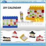 2016 DIY Building Block Calendar