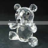 New Design - Novel crystal bear figurine for Gifts.crystal animal 2015