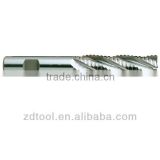 HSS Co8 roughing coarse pitch end mill long length for aluminum