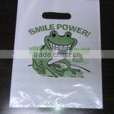 Custom Art Artwork Imprint PE Plastic Shopper Bag