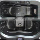 Free Standing Acrylic Outdoor Soaking Hot Spa Bathtub With Led Bubble thumbnail-2