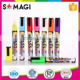 10 Pack Effective and Eaisly Used Brilliant Color Bullet And Chisel Nib Liquid Chalk Pen
