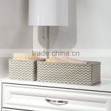 Chevron Fabric Storage, Dresser Drawer Organizer -3 Piece Set thumbnail-5