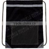 2016 Factory Wholesale Cheap Promotional Nylon Sport Mesh Drawstring Backpack Bag thumbnail-6