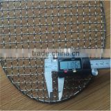 Barbecue wire mesh/bbq grill grates wire mesh/stainless steel bbq crimped mesh