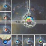 Alloy Moon Time Fashion Necklace