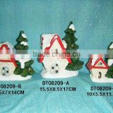 2012 new ceramic christmas house