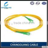 Low insertion loss single or multi mode outdoor fiber patch cord price list