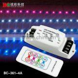BC-361-4A RF Remote Control RGB Intellegint LED Controller for Led Strip thumbnail-4