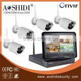 Factory direct ,home security cctv camera kit 960P bullet wifi camera nvr kit