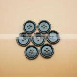 4 Holes High Quality Black Natural Corozo Nut Buttons thumbnail-1