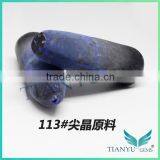 1.0mm-3.0mm Round Shape 113# Deep Blue in Burma Synthetic Spinel Gemstone thumbnail-5