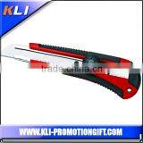 Professional Red Retractable Heavy Duty Twist-Lock Cutter Knife