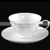 White Glazed Wholesale Ceramic Cups With Plates thumbnail-1