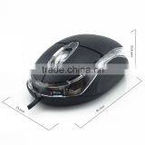 Promotional Wired Ultra-thin Mini Mouse Usb Charging Support Notebook Desktop