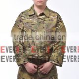 Polyester & cotton custom military camouflage uniform
