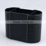 2013 Hot Sale Foldalbe Rectangular Leather Paper Storage Box thumbnail-3