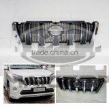 Chrome Body Parts Front Grille for Land Cruiser Prado FJ150 GRJ150 2014 - 2016 thumbnail-1