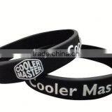 Wholesale Custom Logo Print Rubber Bracelets Personalized thumbnail-1