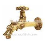 1/2" Brass Dragon Faucet With Round Handle, Animal Shape Hotel Faucet, Dragon Brass Bibcock for Garden < SGB5201> thumbnail-1