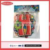 Happy Birthday Paper Garland Hanging Decorations Paper Banner thumbnail-1