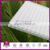 Construction Skylight Opaque Polycarbonate Sheet Hollow Multiwall UV Resistance Coating High Compact Strength thumbnail-1