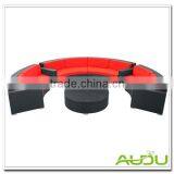 Audu Commercial Resin Oval Wicker Outdoor Lounge Furniture thumbnail-5