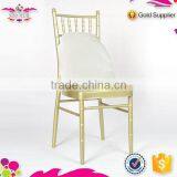 Cheap Price Qindao Sinofur Stacking Elegant Gold Metal Chiavari Chair thumbnail-5