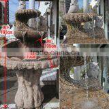 Two Tier Granite Water Fountain For Garden Decoration thumbnail-1