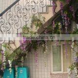 Factory Outdoor Popular Design Handing Plant Fake uv Proof Artificial Orchid Handing Vine EHM09 thumbnail-2