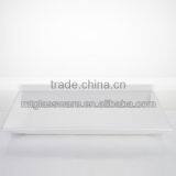 Wholesale White Porcelain Cheap Square Dinner Plates in Stock thumbnail-1