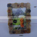 Round Circular Disc Horn Mosaic Photo Frame Available in All Photo Sizes thumbnail-1