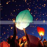 2015 Cheap Eco-friendly Fire Sky Lanterns Wholesale Flying Chinese Paper Festival Blessing Sky Lanterns thumbnail-1