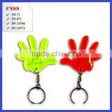 Soft PVC Reflective Pendant Custom Safety Glow in Dark PVC Hanger thumbnail-2