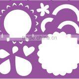 Funny Plastic Drawing Stencil For Children thumbnail-1