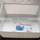 Multi-use Home Office Storage Basket/plastic Desktop Organizer Basket thumbnail-3