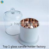 Best Selling Safe Package Glass Cloche Candle thumbnail-2