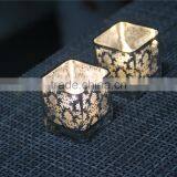 Square Glass Votive Romantic Candle Holders thumbnail-2