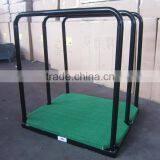 800kg Heavy Duty Industrial Platform Pulling Carpet Tray Dolly Cart thumbnail-3