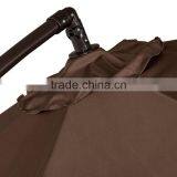 High Promotional Banana Folding Matel Offset Umbrella thumbnail-4