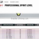 Leveling Instrument Two Bubbles Professional Aluminum Spirit Level thumbnail-2