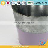 Galvanized Metal Decorative Planters Outdoor Decorative Beautiful Plant Pots thumbnail-5