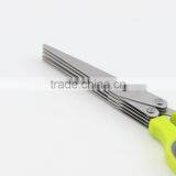 Five Sharp Blades Time-Saving Kitchen Shears Herb Scissors thumbnail-4
