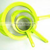 43022 Set of 3 Fine Mesh Stainless Steel Strainers With pp Handle thumbnail-3