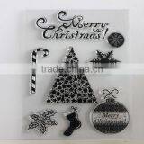 Christmas Decor Clear Stamp and Die Cut Set for Scrapbooking thumbnail-2