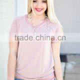 t Shirt Design 2017 Women Super Soft Lightweight Solid Short Raglan Sleeve Tops Knitwear Women thumbnail-2