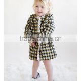 Nova Kids Clothing Wholesale Baby Girl Outwear Coat Jacket With Ruffled